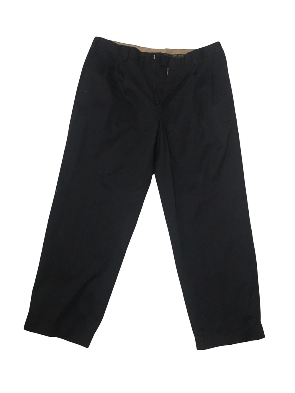 Men's Tailored Black Dress Pants
